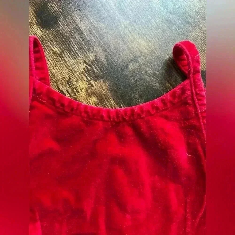 The Children’s Place | little girls velvet romper/dress. Size: 4.